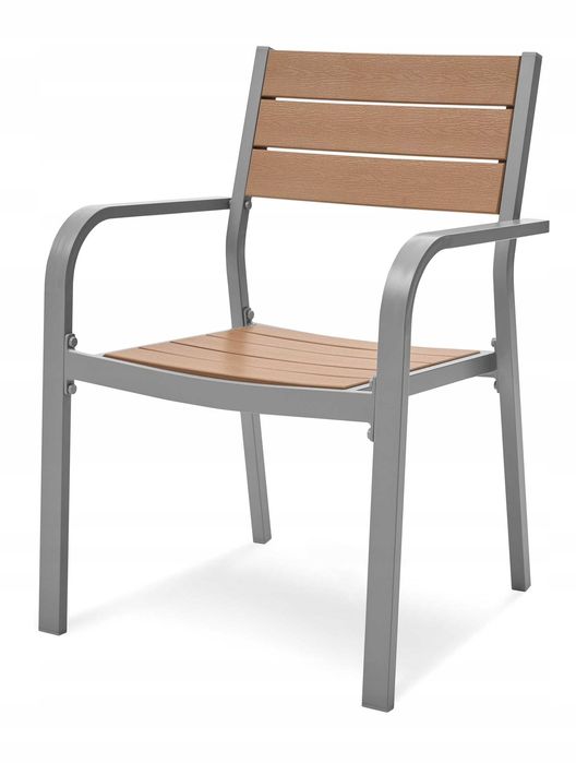 KRZESŁO OGRODOWE Taras BALKON Ogród Fotel Kompozyt