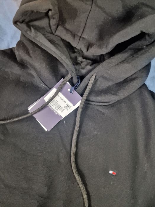 Bluza męska z kapturem Tommy kolory czarna premium M-XXXL