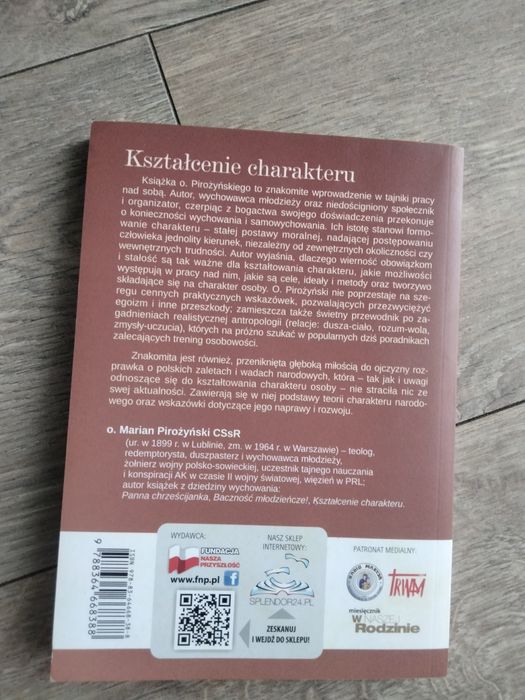 Kształcenie charakteru o. Marian Pirożyński CSsR