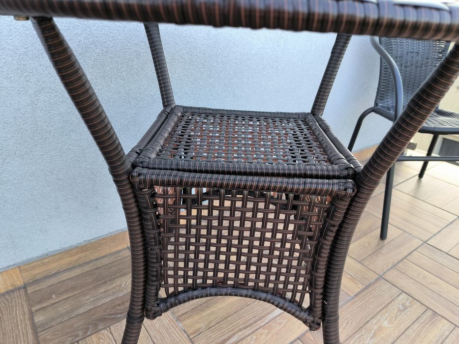Stolik na taras balkon pod altanę