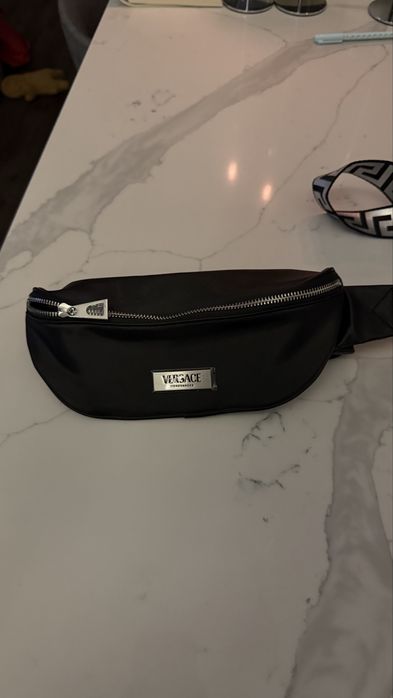 Бананка мужская сумка Versace