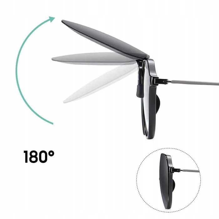 Nakładki Przeciwsłoneczne Polaryzacyjne Na Okulary Korekcyjne Czarne