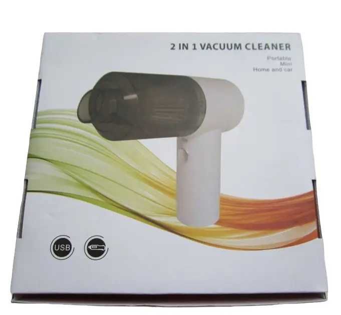 Автомобільний портативний бездротовий порохотяг 2 in 1 Vacuum Cleaner