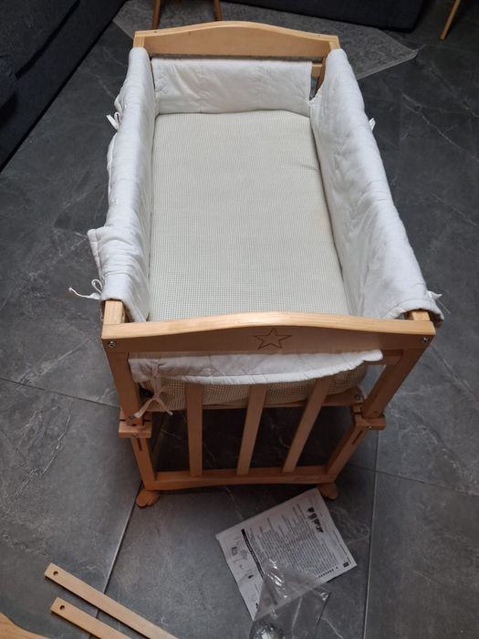 Roba kołyska niemowlęca 4w1 dostawka 8943