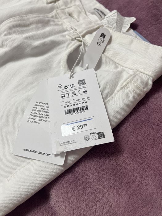 Джинси прямі,від pull&bear 34 розмір