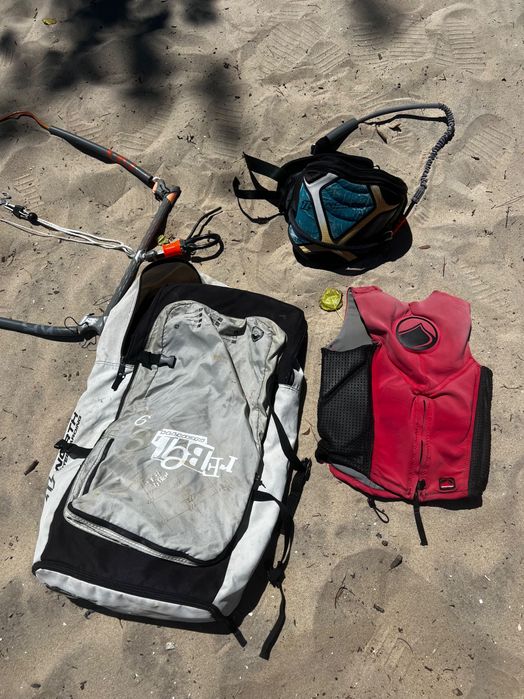 Kitesurfing completo, North Rebel 9M