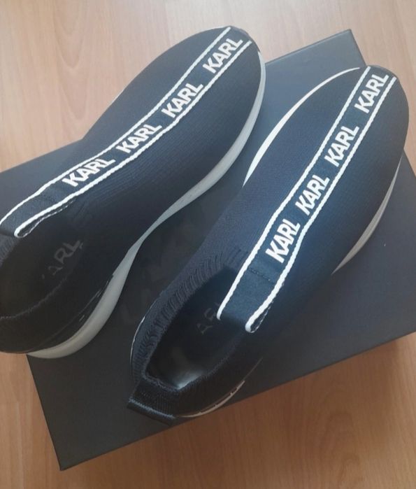 Logowane sneakersy Karl Lagerfeld. 38. Paragon