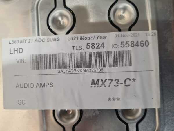 Range Rover Velar Amplificador 2021 usado