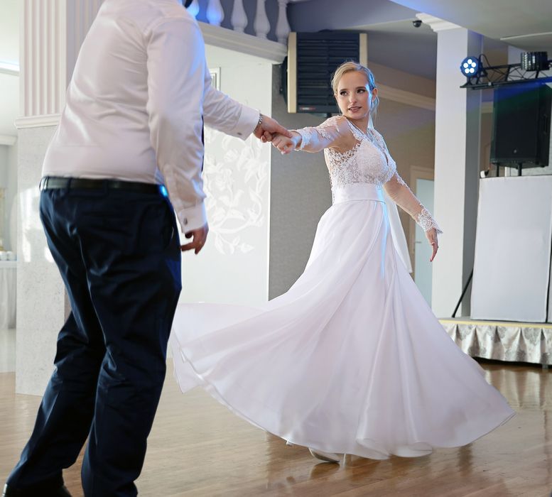 Przepiękna  Suknia Ślubna * Princess * Księżniczka * Zobacz  Foto! * M