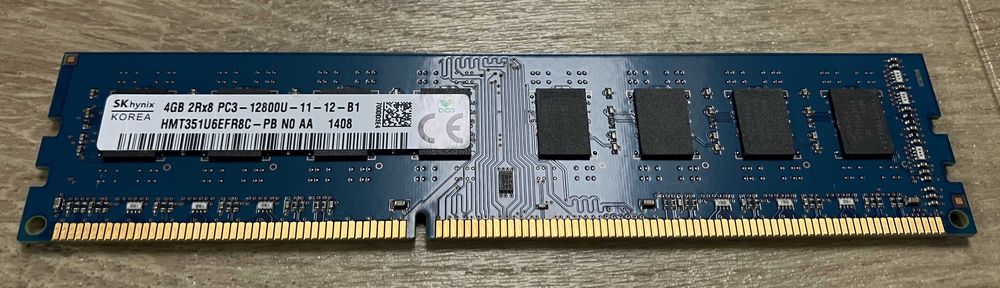 Pamięć RAM Hynix DDR3 4GB 2Rx8 1600 MHz PC3-12800U