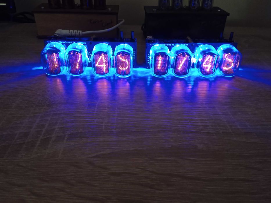 Nixie Clock лампи ИН-12 ламповий годинник