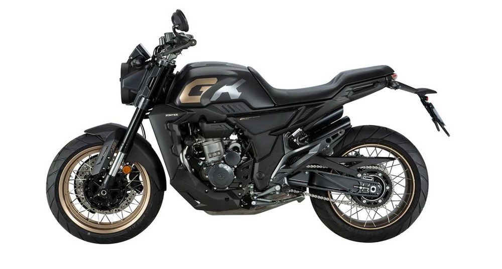 Moto Naked Zontes GK350 350cc  - como nova - apenas 5000km