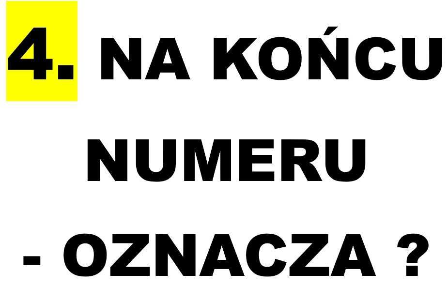Strzał w dziesiątkę | 503 | Prestiżowy prefiks, 2. palindromy, Miejsce dla Klienta