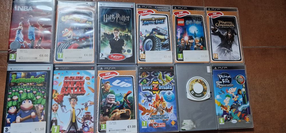 Jogos PSP PlayStation3, Wii U , Wii