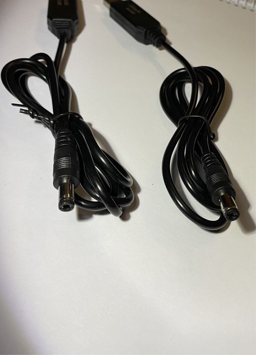 Кабель/Провод/Шнур для питания роутера с повербанка USB-dc  12v 9v