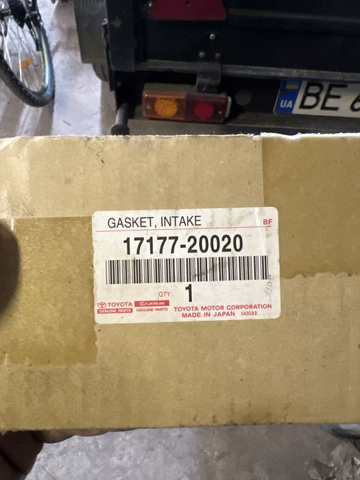 17177-20020 прокладка впускного коллектора