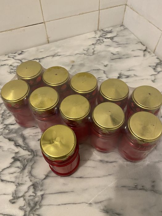 Velas com protecção