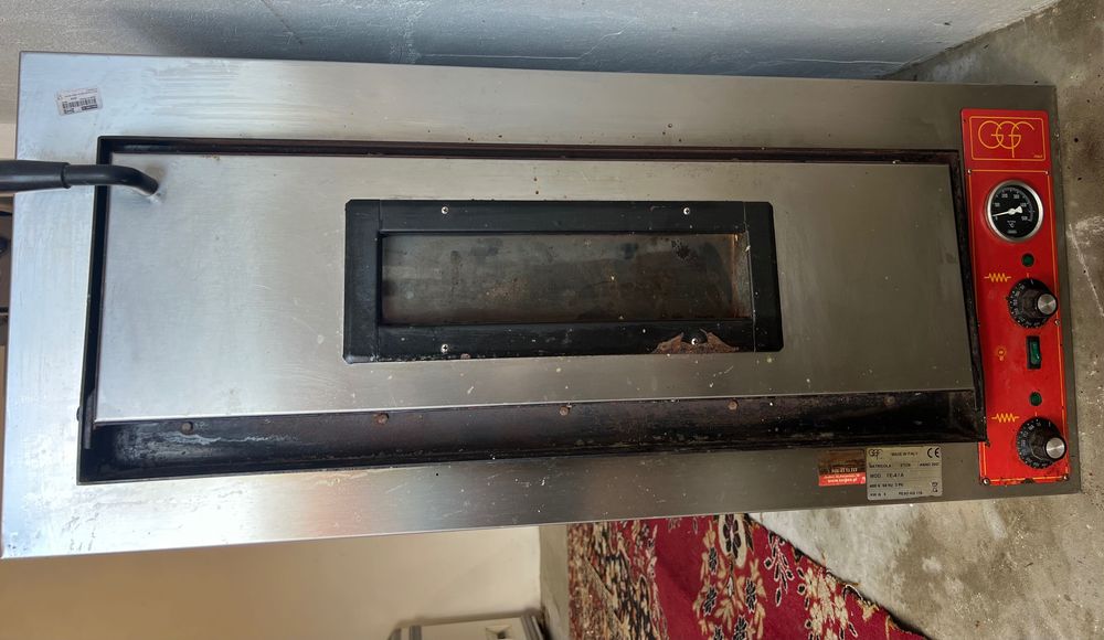 Zamrażarka gastronomiczna, grill lawowy, piec ggf