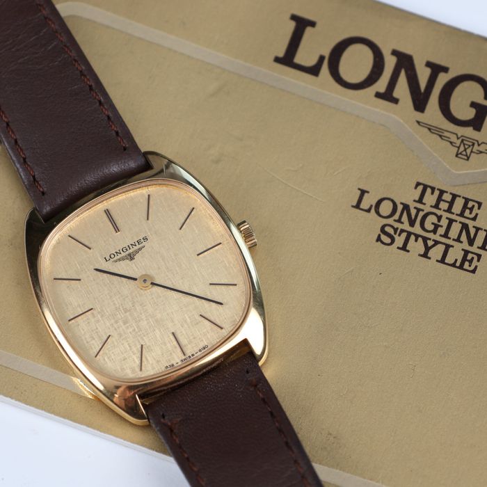 Zegarek meski longines manual linen dial z papierami