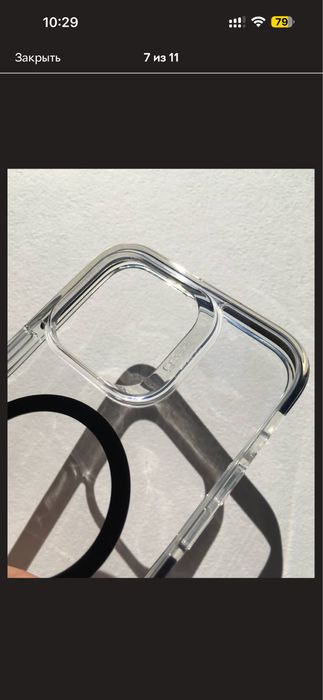 Чохол Gear4 Piccadilly MagSafe для iPhone 14 Pro Max прозорий