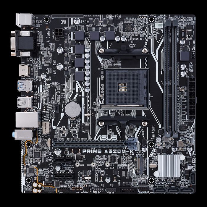 Продам Asus PRIME A320M-K