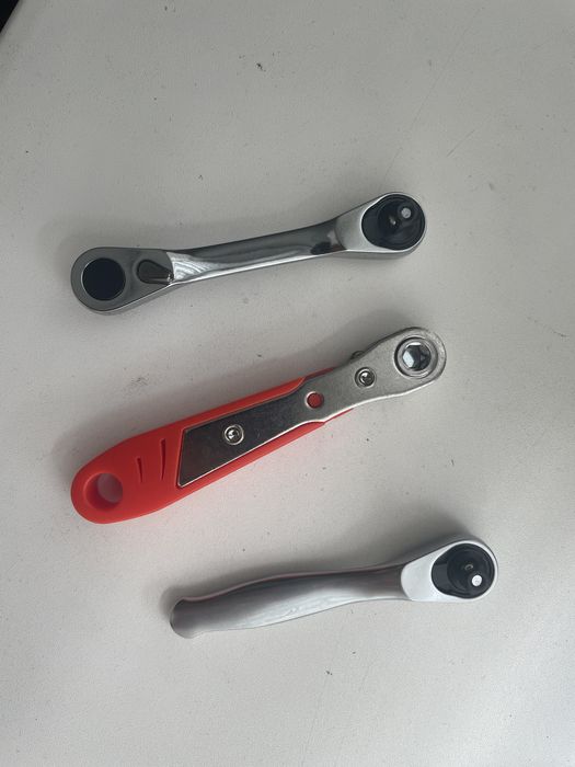 міні тріскачка мини трещотка 1/4 біта та квадрат