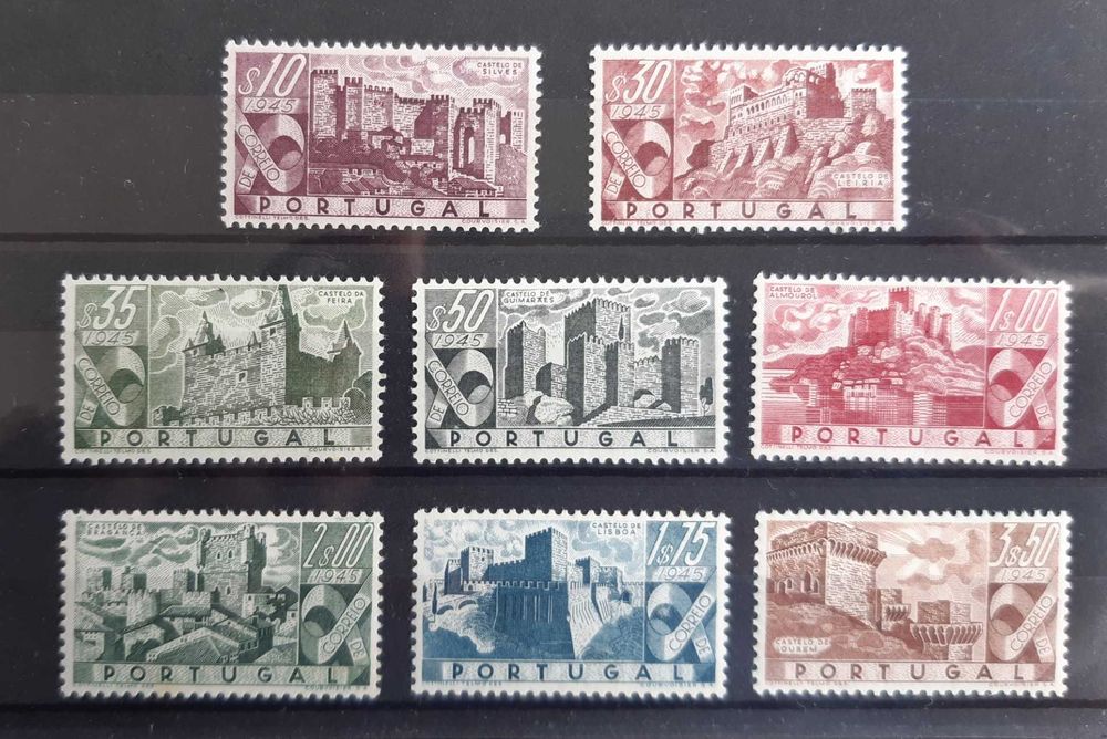 Série completa MNH   dos Castelos de Portugal