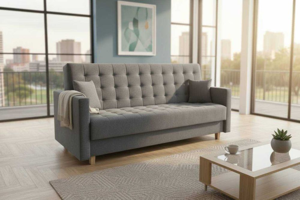 tapczan wersalka +pojemnik na posciel+funkcja spania MARGO