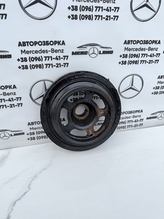 Демферний шків w211 w203 2.2 om646 шків колінвала Мерседес Розборка