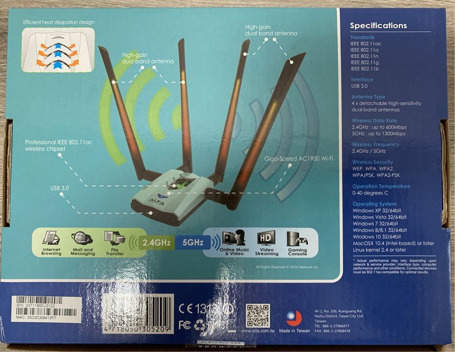 alfa awus1900 - Купить электронику - Цены на OLX.ua