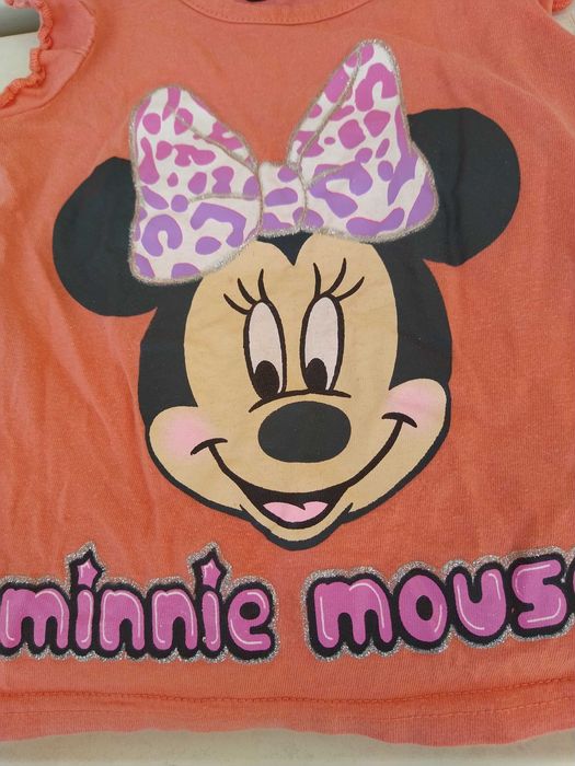 Camisola / T-Shirt da Disney - Minnie Mouse - Tamanho 2 Anos