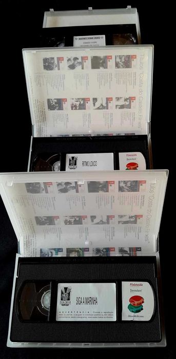 VHS Vendo 3 filmes clássicos NOVOS