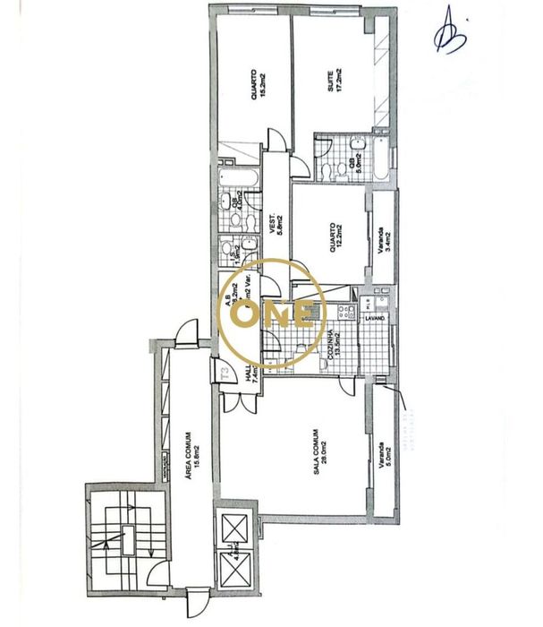Apartamento T3 para Arrendamento na Trofa