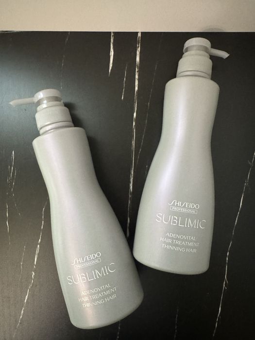Шампунь та бальзам проти випадіння волосся SHISEIDO  Sublimic Adenovital 500 мл