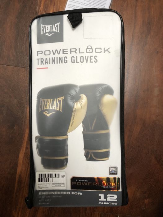 Luvas boxe powerlock da Everlast