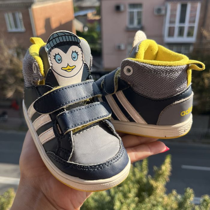 Кроссовки высокие как ботинки хайтопы adidas 13,5 см