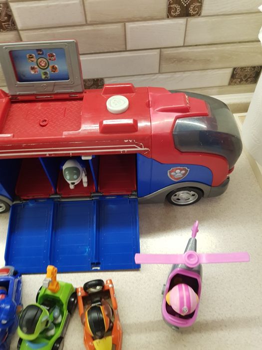 Щенячий патруль ігровий музичний патрульовоз автовоз зі звуковими ефек