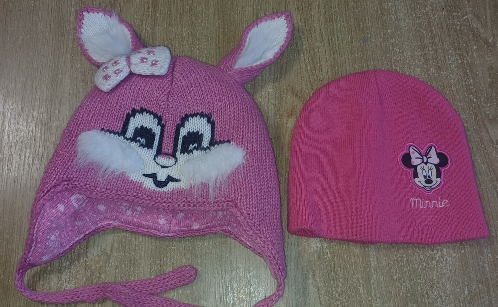 Шапки 1.5 - 3 роки для дівчинки