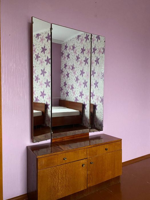 Трюмо дзеркало «Вінтаж» комод коричневий