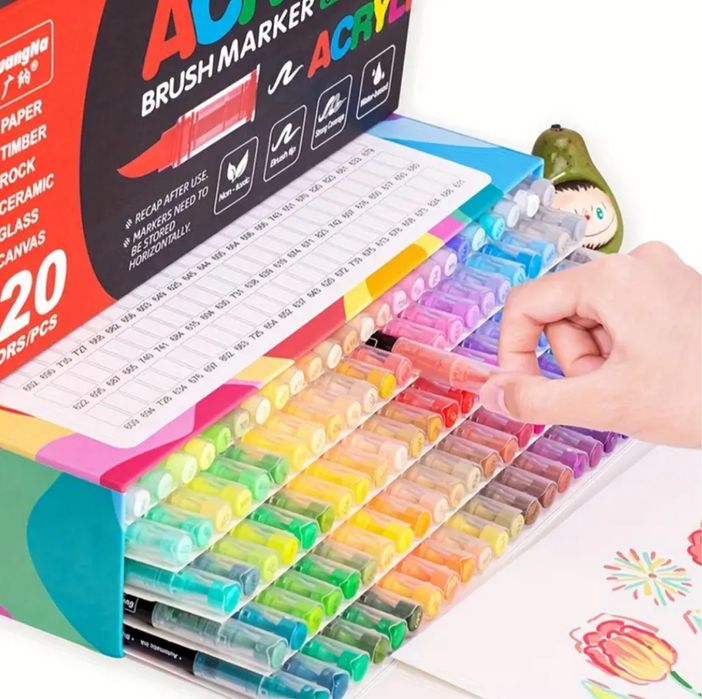 Акрилові маркери guangna/zibeff