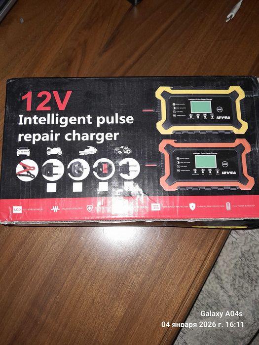 Зарядний пристрій 12V6A для LiFePO4 ,гелієвих та свинцево-кислотних