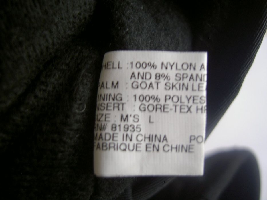 Рукавиці парчатки Black Diamond Gore-Tex Rambla шкіра (size L)