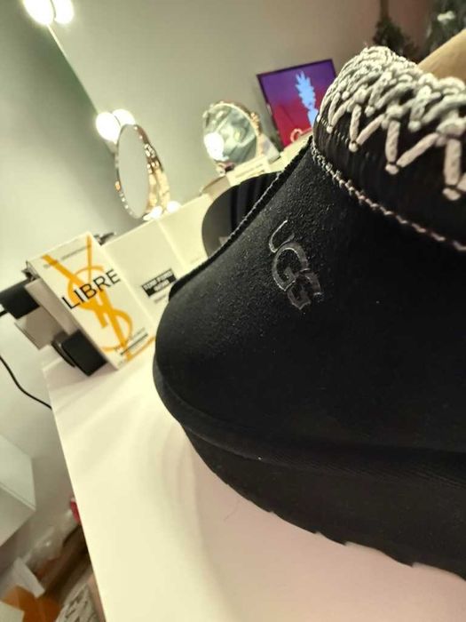 Czarne Platformy U G G Tassy Man / Tazz / r. 37 / COZY VIBE