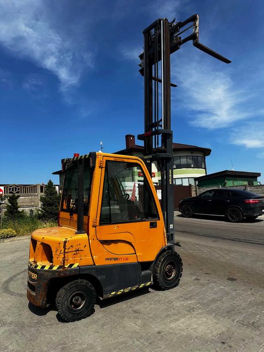 wózek widłowy diesel HYSTER H2.5FT 2500kg 4.30m YANMAR 48.5kW przesuw