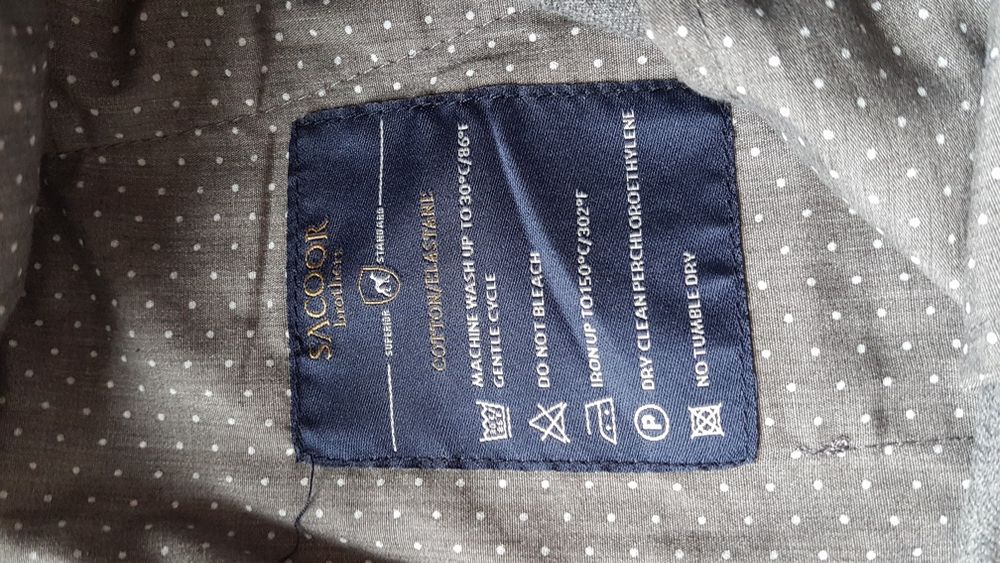 Spodnie męskie Sacoor brothers joggery bojówki