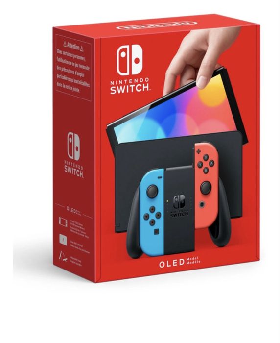 Nintendo switch oled nowa plus etui plus gra