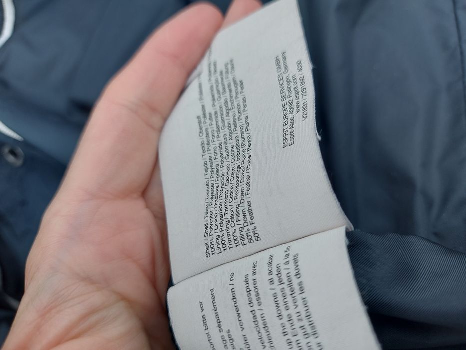 Kurtka zimowa granatowa Esprit L/XL