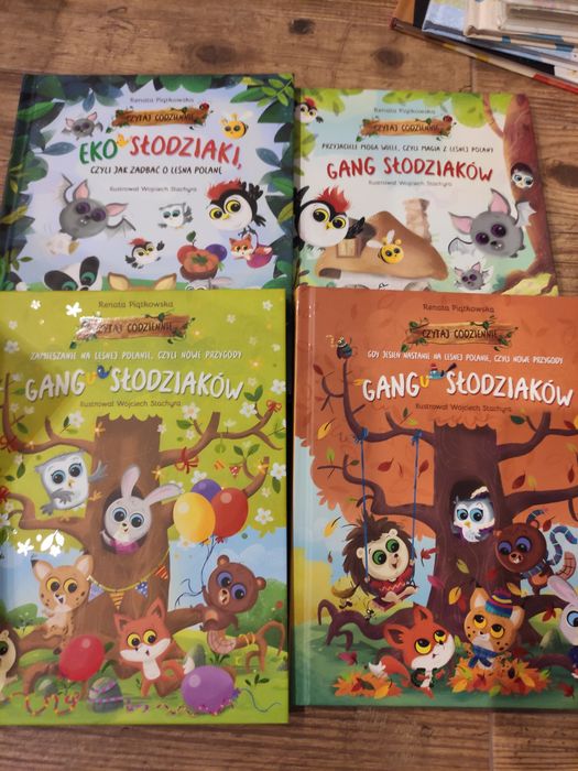 Gang słodziaków książki - 4 tomy