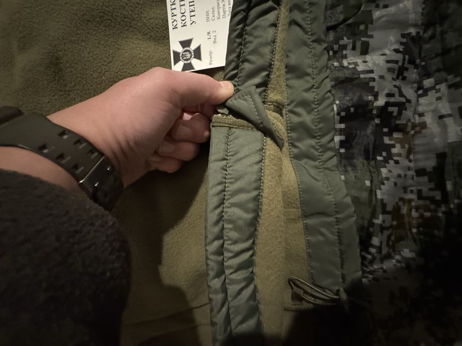 Фліска військова утеплена, тактична, олива | Розмір L/R | Стан нова