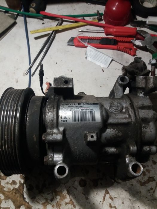 Компресор кондиціонера на рено сімбол